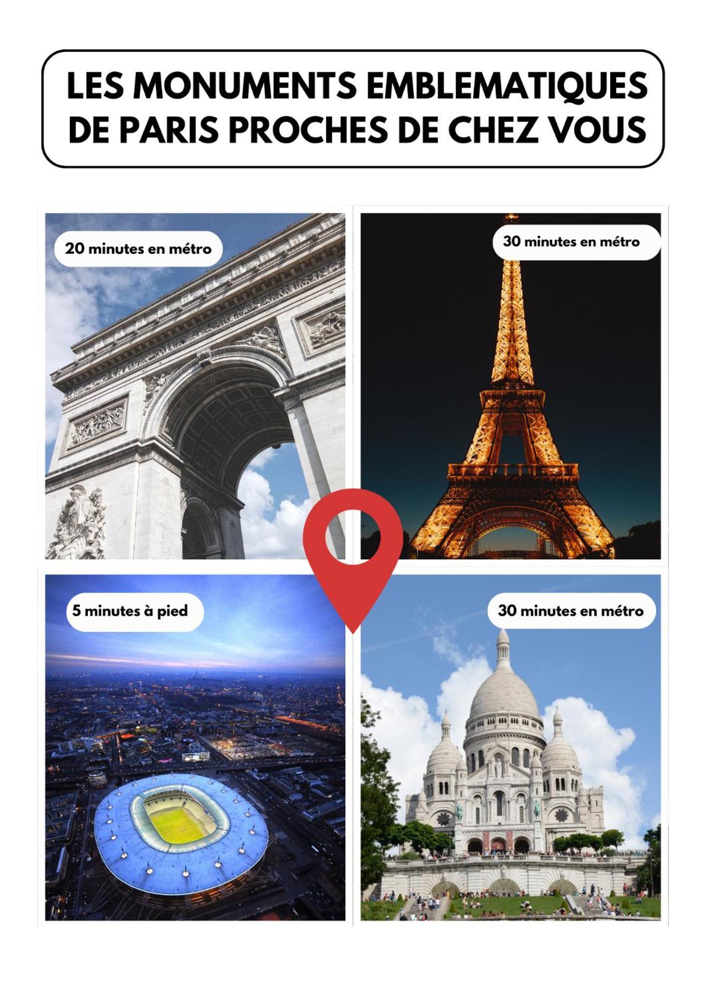 Appartement Porte De Paris / Stade De France Σαιν-Ντενί Εξωτερικό φωτογραφία